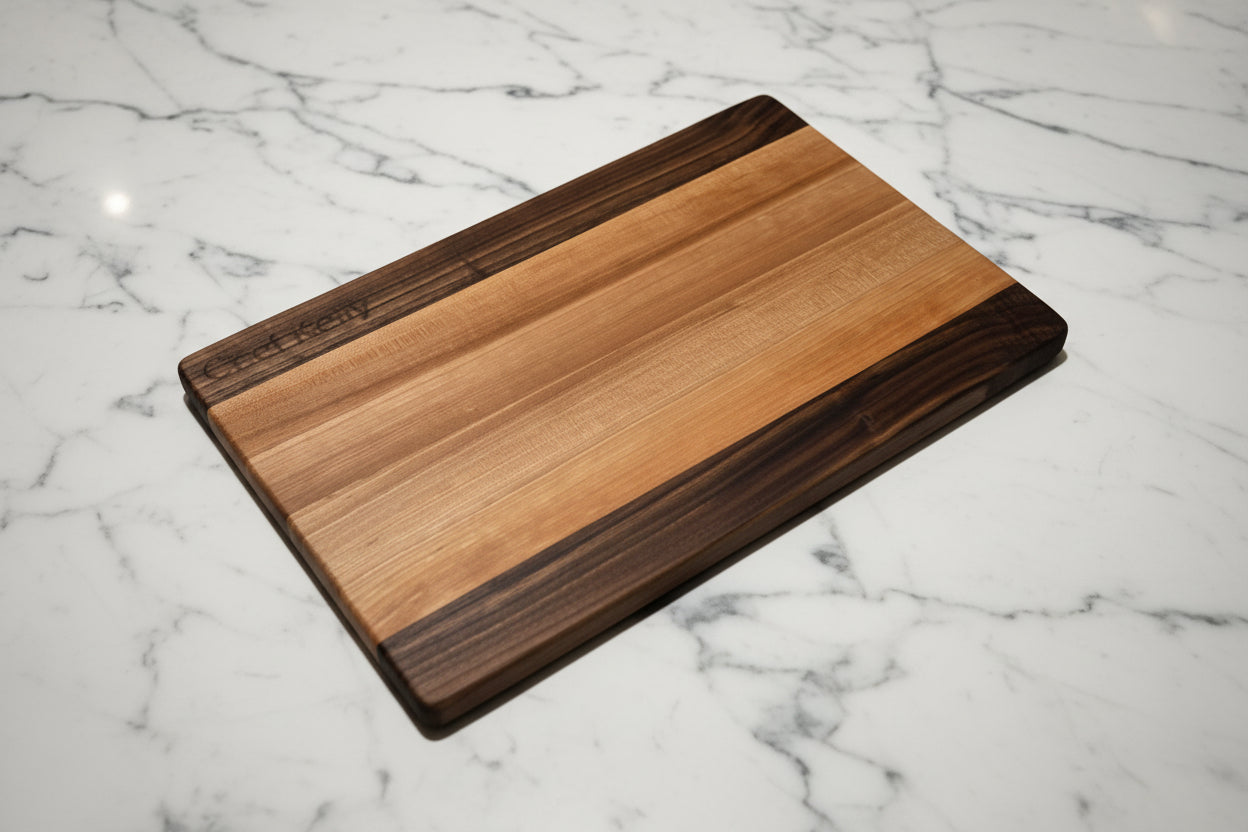 Luxury Cutting Board Gift Set with Laser Engraving