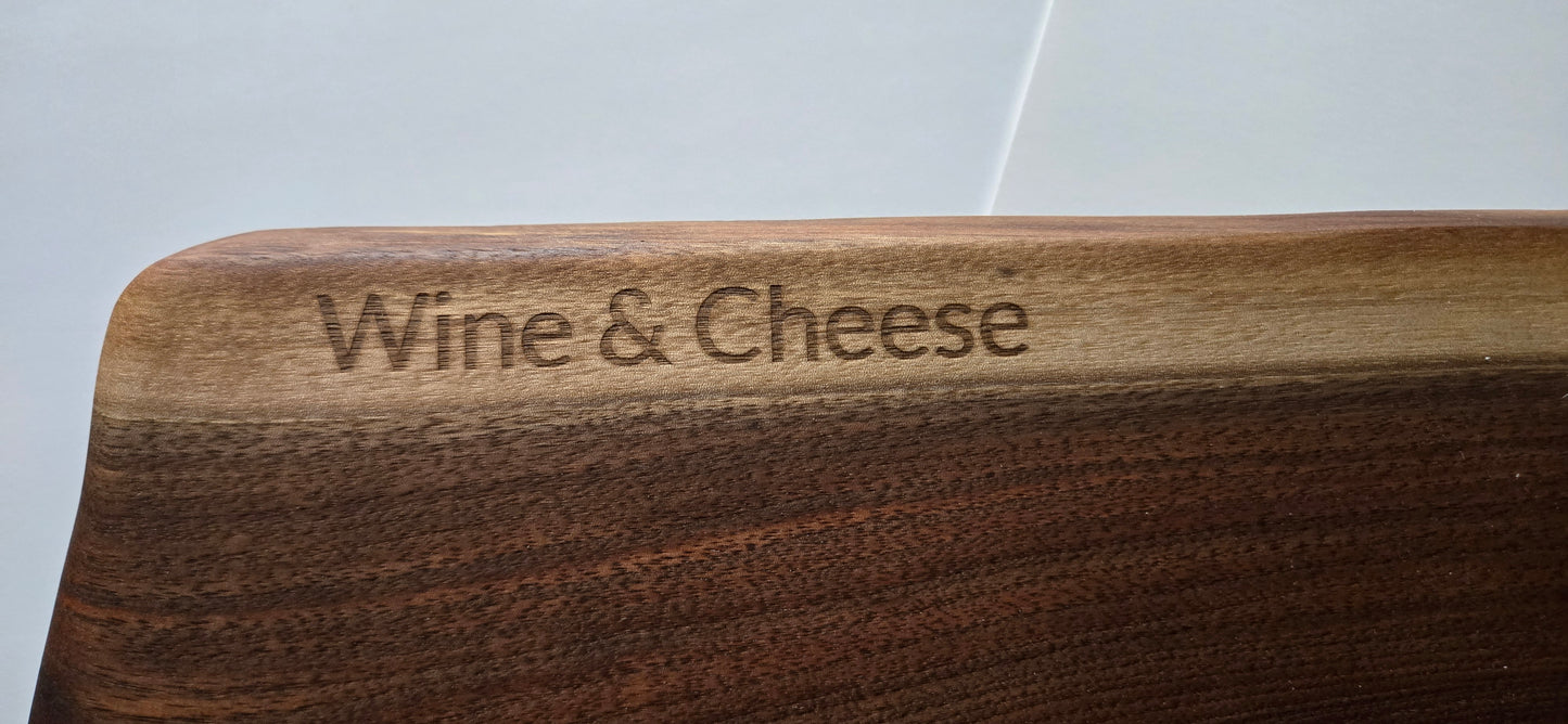 Luxury Walnut Serving/Charcuterie Board gift box set